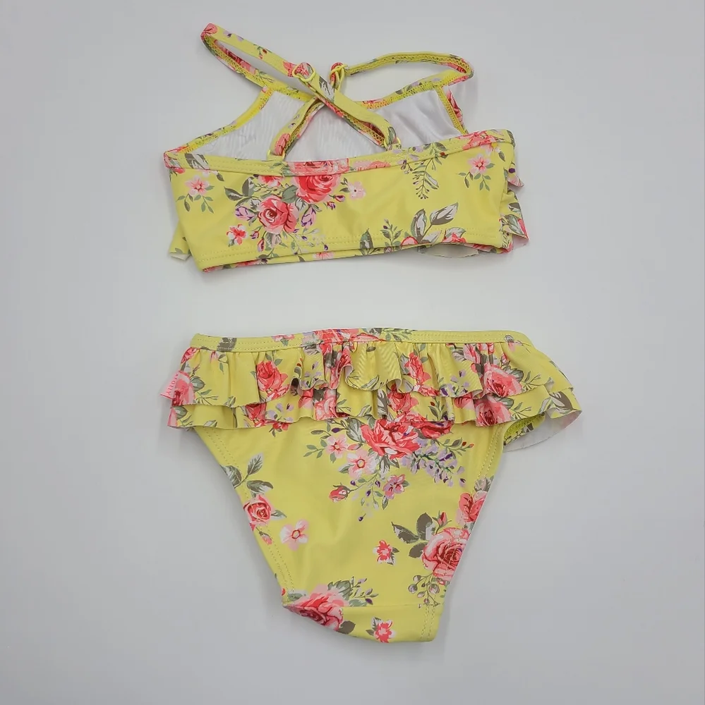 NEW Seafolly Paradise Garden Ruffle bikini set size 12-18 months